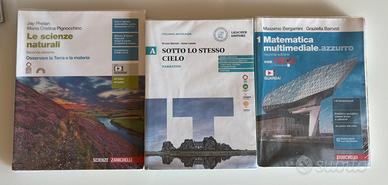 scienze, matematica, italiano