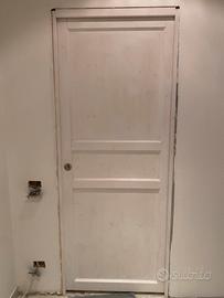 Porta scorrevole interna in abete