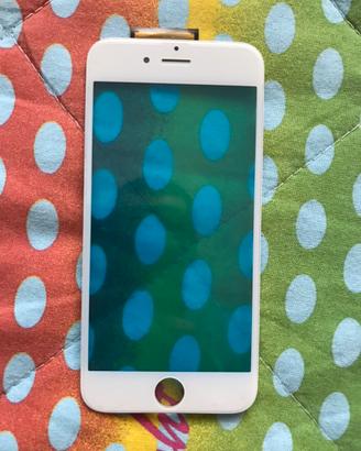 Touch screen compatibile iPhone 6 bianco