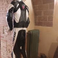 tuta Dainese in pelle divisibile