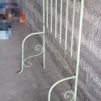 testata letto in ferro pieno lavorato a Mano