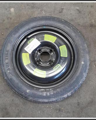 Ruotino Di Scorta Ferro 15 Pollici 3.5J 4 X ET 15 