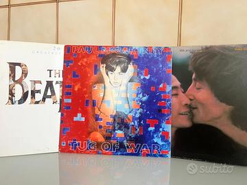 Lotto 3 LP 33 giri - BEATLES-PAUL McCARTNEY-LENNON