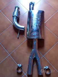 scarico centrale mustang ecoboost 