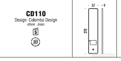 8 COPRIAVVOLGIBILI COLOMBO DESIGN