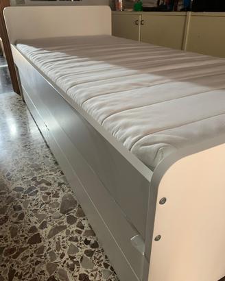 Struttura letto SLAKT bianco