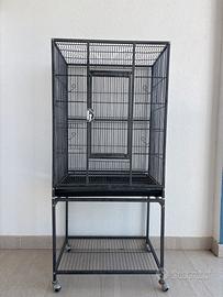 voliera per uccelli, pappagalli