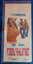locandina "Venezia la luna e tu" Sordi Manfredi