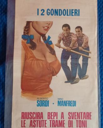 locandina "Venezia la luna e tu" Sordi Manfredi