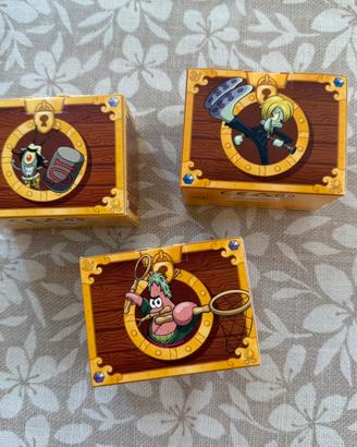 Lotto 3 Sorprese McDonald's ONE PIECE x SPONGEBOB