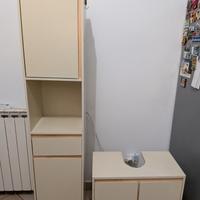 colonna bagno+mobile sottolavabo 