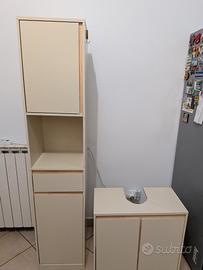 colonna bagno+mobile sottolavabo 
