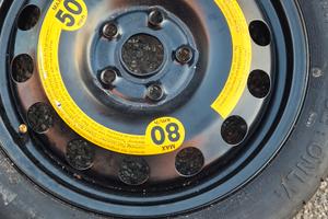 Ruotino di Scorta Completo + Cric + Chiave 