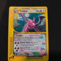 Crystal Crobat Holo Pokemon