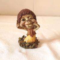 Statuina statuetta originale Pixies vintage resina