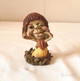 Statuina statuetta originale Pixies vintage resina