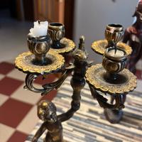 Candelabro a 5 Fiamme Stile Barocco