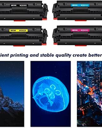 Toner Lasejet 4 Pack Compatibile 415X 415a