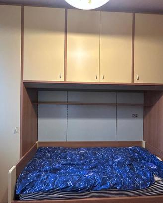 Cameretta a ponte componibile con 2 letti