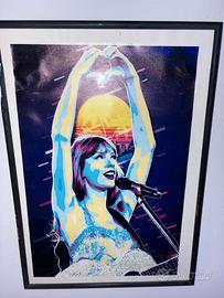 Poster celebrativo Taylor Swift - Collage - 30x45