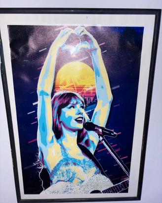 Poster celebrativo Taylor Swift - Collage - 30x45