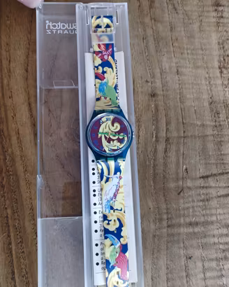 Swatch "Pappagallo" GN 119 orologio 34 mm Nuovo!