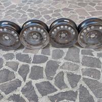 4 + 1 cerchi 6 1/2 J x 16 H2 per Zafira B 2008