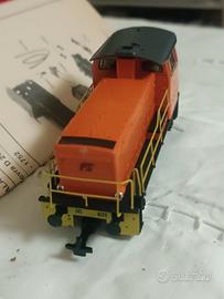 treno rivarossi  D 245 6120 FS 1752