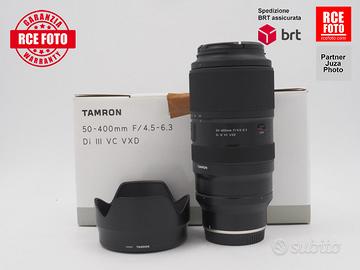Tamron 50-400 F4.5-6.3 Di III VC VXD - Z Mount (Ni