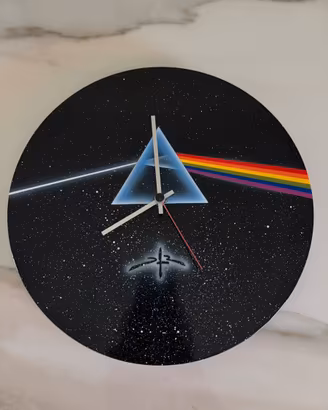 Vinile orologio da parete