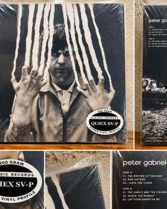 Peter Gabriel 2 Scratch  LP edizione limitata 