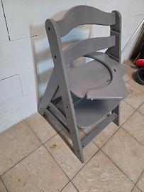 seggiolone Hauck legno