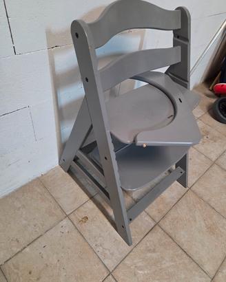 seggiolone Hauck legno