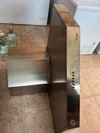 Cappa aspirante Foster Angolare 90x90 Acciaio Inox