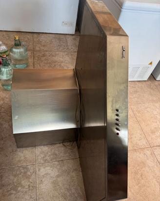 Cappa aspirante Foster Angolare 90x90 Acciaio Inox