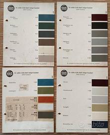 Campionario colori auto epoca Dkw Audi auto union