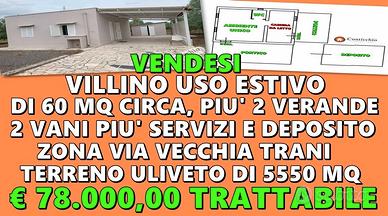 Villino uso estivo