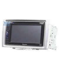 Telaio grigio radio 2-DIN per Peugeot 308 408.