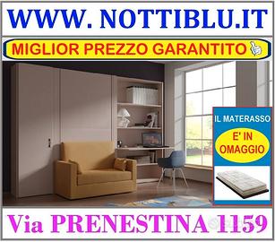 Letto a Scomparsa SOFA’ 1p + MATERASSO OMAGGIO