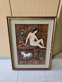 Quadro vintage anno 1969 F. Gasperina