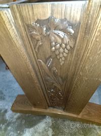 tavolo fratino massiccio  158per 80 cm