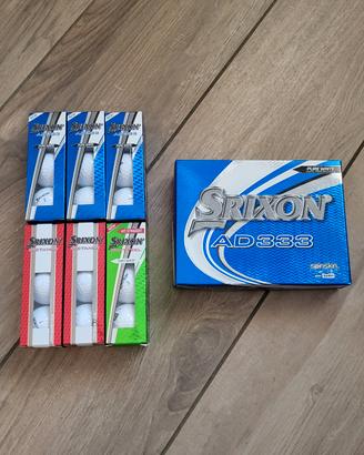 30 palline da golf Srixon nuove - AD333 e altre