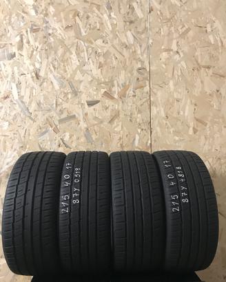 4 GOMME 215 40 17 GENERAL TIRE