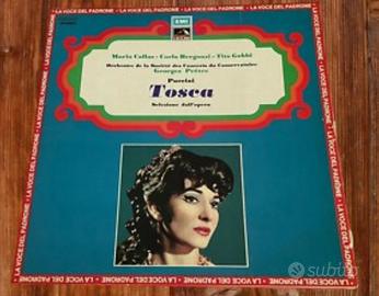 Disco vinile Maria Callas Tosca Emi