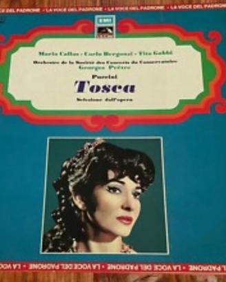 Disco vinile Maria Callas Tosca Emi