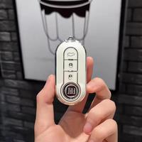 cover per chiave fiat 500 bianco