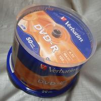 50 DVD -R Verbatim 16x 4.7 gb vergini