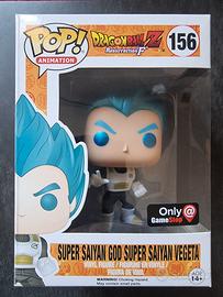 Funko pop Vegeta ssgss Metallic gamestop