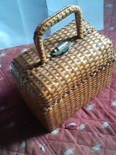 2 Borse CULT: Vimini vintage + "TY's Bag" NUOVA