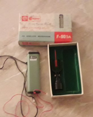 Microfono wireless vintage